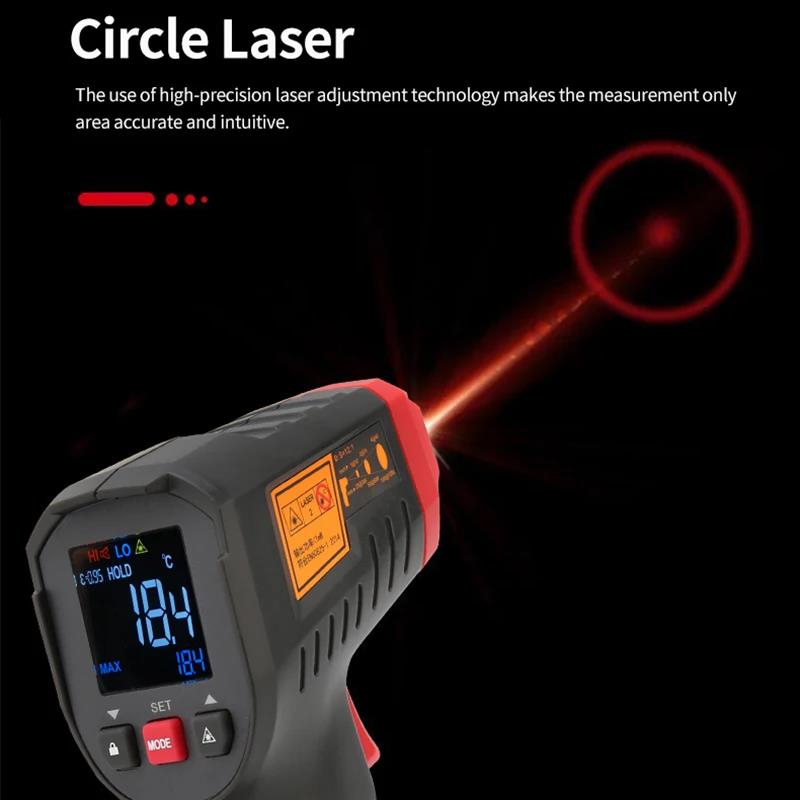 UNI-T Digital Thermometer UT30 - مراجعة Industrial Laser Blaster وسعره