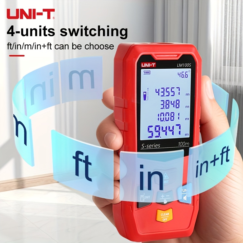 UNIT Laser Rangefinder LM40S/6 - مراجعة Industrial Laser Tape Measure وسعره