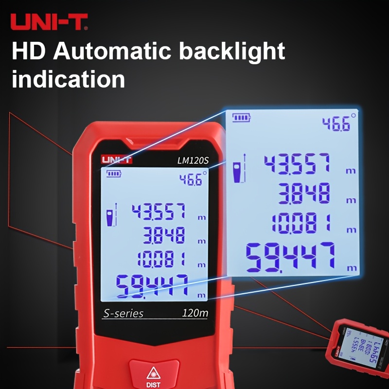 UNIT Laser Rangefinder LM40S/6 - مراجعة Industrial Laser Tape Measure وسعره