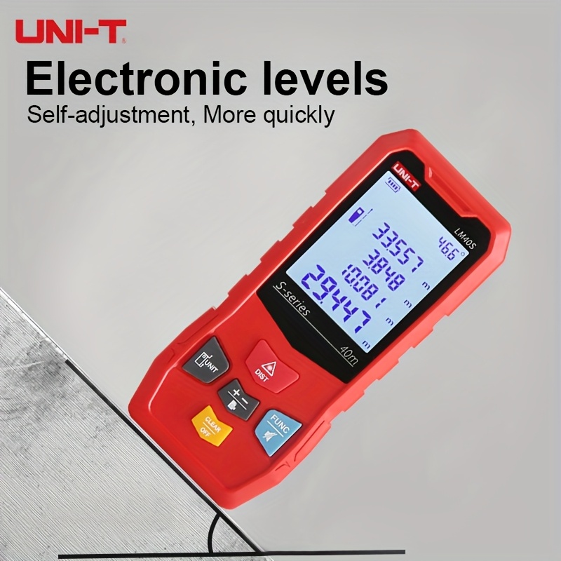 UNIT Laser Rangefinder LM40S/6 - مراجعة Industrial Laser Tape Measure وسعره