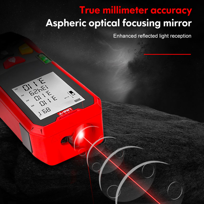 UNI-T Laser Rangefinder 40m 60 - مراجعة Industrial Laser Tape Measure وسعره