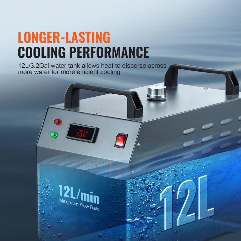 SucceBuy Industrial Water Chil - مراجعة Laser Industrial Chiller وسعره