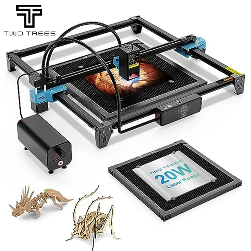 TWOTREES TTS-20 Pro 20W Metal  - مراجعة Industrial Laser Solutions وسعره