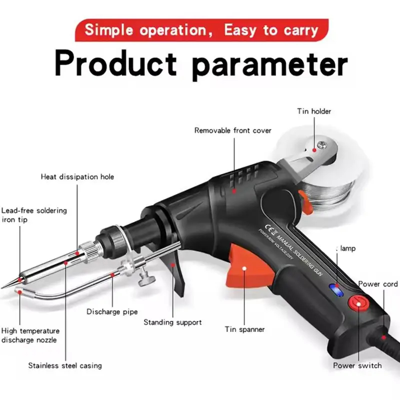 Multi-Function Soldering Iron  - مراجعة Industrial Laser Solder Iron وسعره